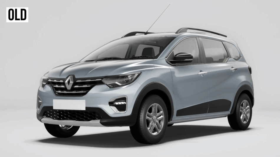 renault triber front three quarter