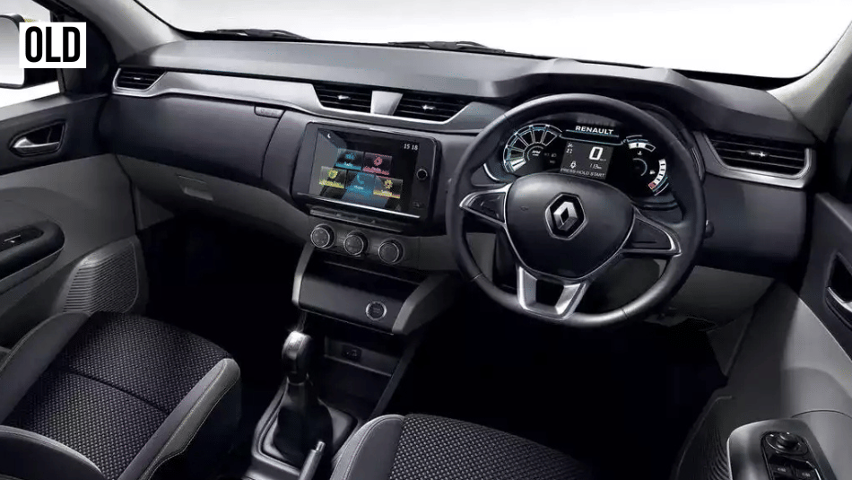renault triber dashboard
