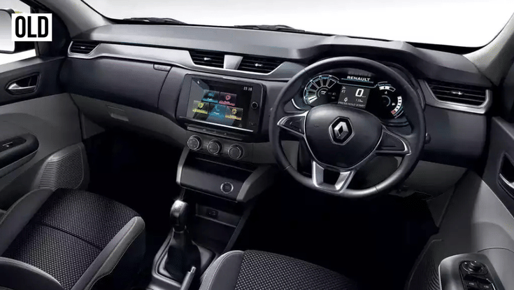 renault triber dashboard