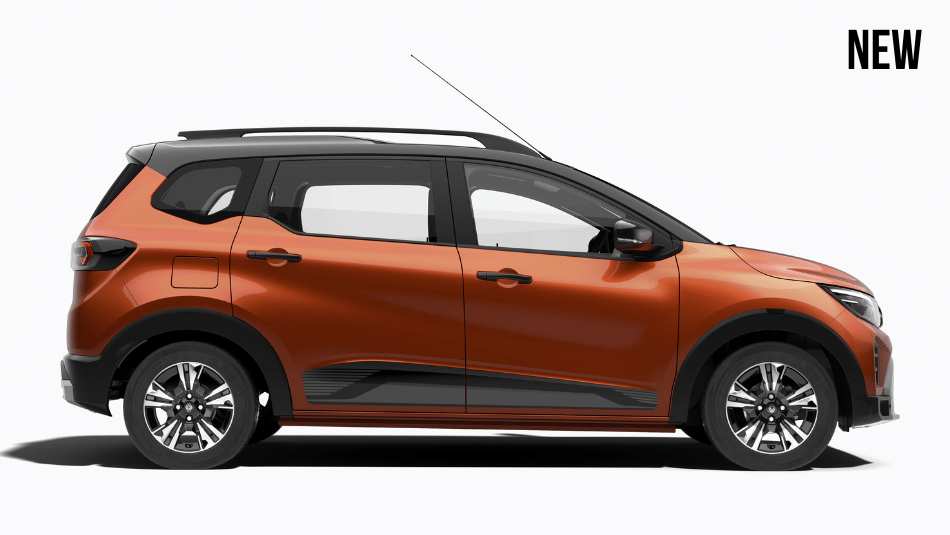 renault triber facelift side profile