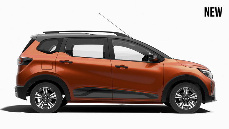 renault triber facelift side profile renault triber facelift side profile