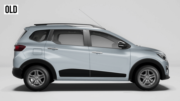 renault triber side profile renault triber side profile