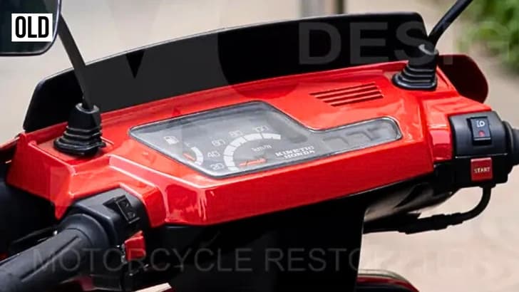 Kinetic Honda DX display