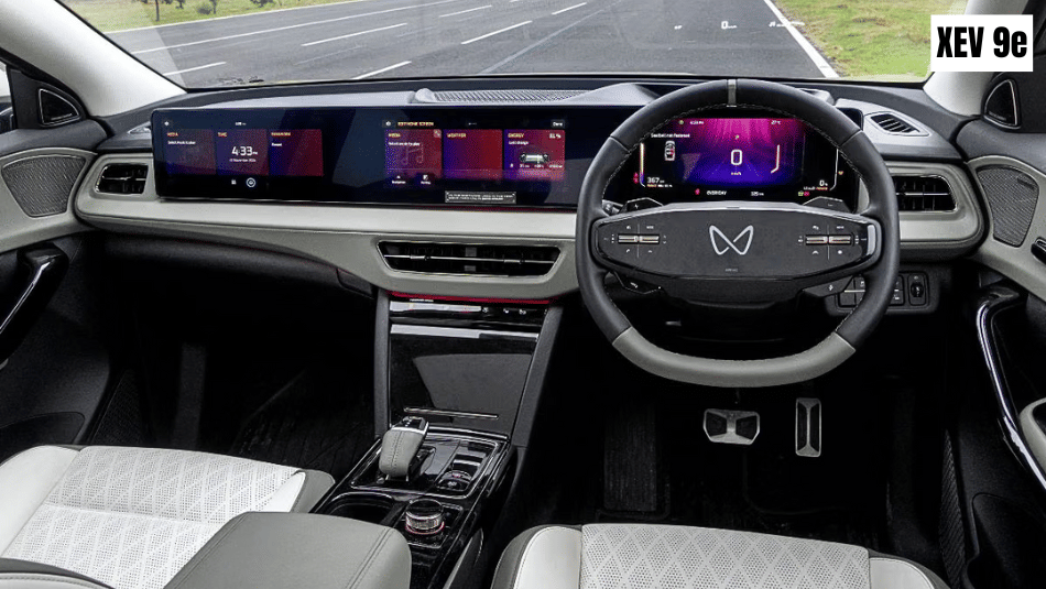 Mahindra XEV 9e interior