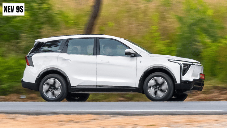 Mahindra XEV 9S side profile Mahindra XEV 9S side profile