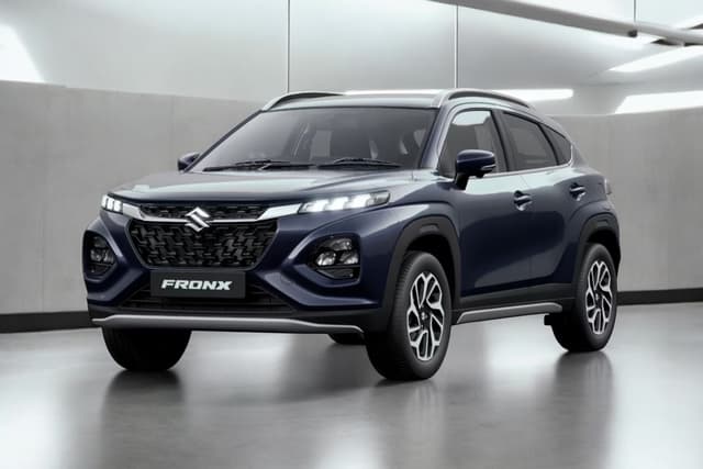 Maruti Suzuki Fronx Bluish Black Color Image