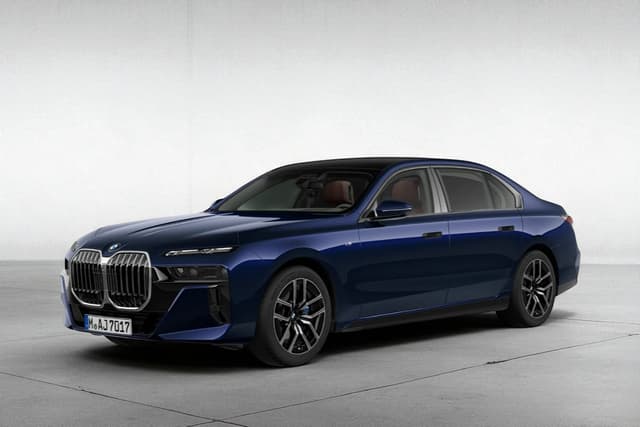 Bmw 7 Series Tanzanite Blue Color Image