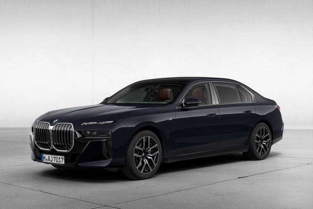 Bmw 7 Series Carbon Black Color Image