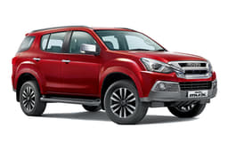Isuzu Mu X Front Right Three Quarter