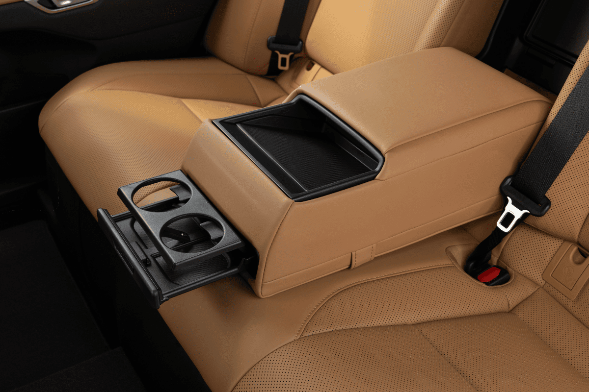 Rear Armrest Cup Holders
