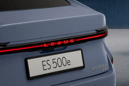 Lexus ES Electric Rear View