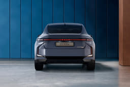 Lexus ES Electric Rear View
