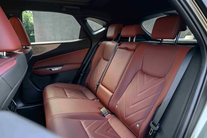 Lexus NX facelift Front Row Seats