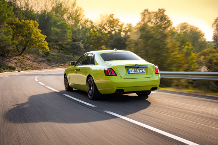 Rolls Royce Ghost Rear View Rolls Royce Ghost Rear View