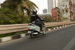 Suzuki Access Rear View