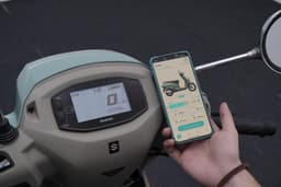 Suzuki Access Color Mint Green