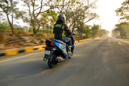 Suzuki Avenis Rear View