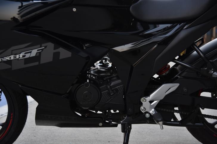 Suzuki Gixxer Sf Color Black