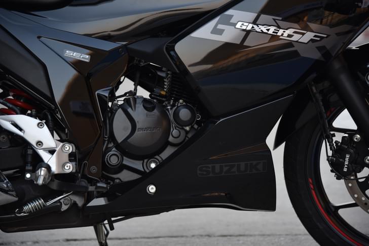 Suzuki Gixxer Sf Front Left Three Quarter