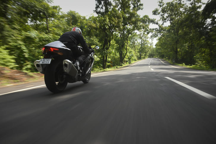 Suzuki Hayabusa Rear View