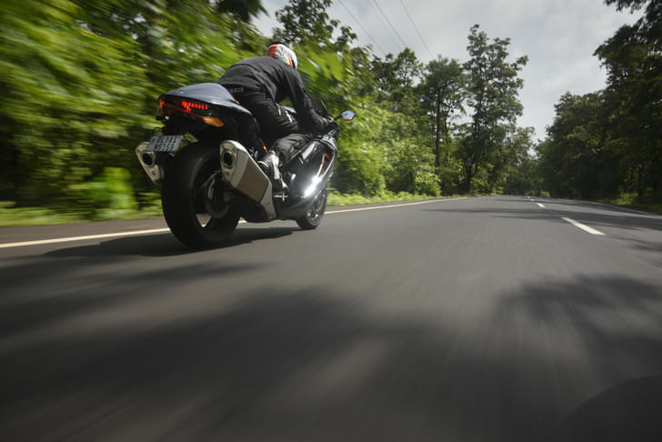 Suzuki Hayabusa Rear View