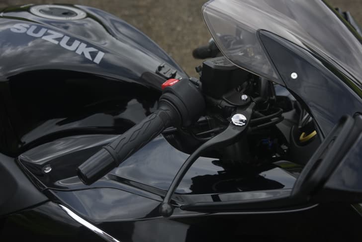Suzuki Hayabusa Closed Fuel Lid