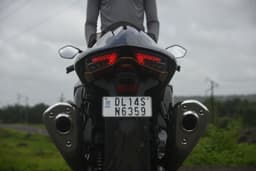 Suzuki Hayabusa Rear View