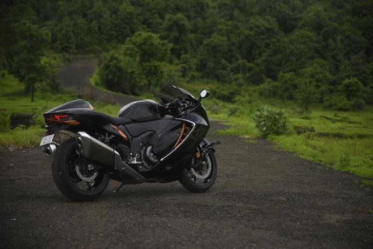 Suzuki Hayabusa Rear View
