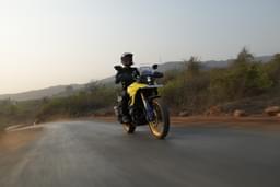 Suzuki V Strom 800de Front View