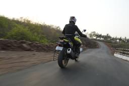 Suzuki V Strom 800de Rear View
