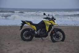 Suzuki V-Strom SX Front Left Three Quarter