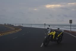 Suzuki V-Strom SX Front View