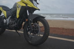Suzuki V-Strom SX Front Left Three Quarter