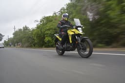 Suzuki V-Strom SX Front Left Three Quarter