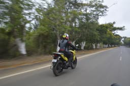 Suzuki V-Strom SX Rear View