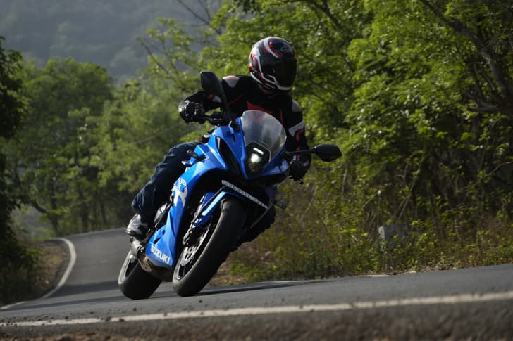 Suzuki Gsx 8r Front Left Three Quarter