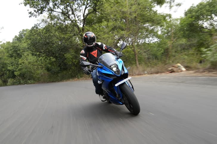 Suzuki Gsx 8r Front Left Three Quarter