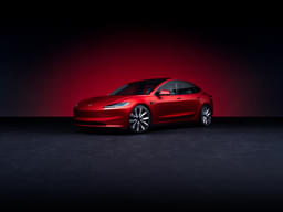 Tesla Model 3 Front Right Three Quarter