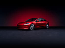 Tesla Model 3 Front Right Three Quarter Tesla Model 3 Front Right Three Quarter