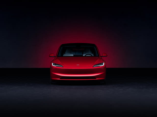 Tesla Model 3 Front View