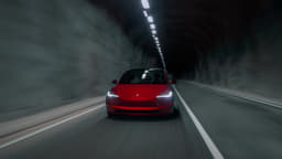 Tesla Model 3 Front View Tesla Model 3 Front View