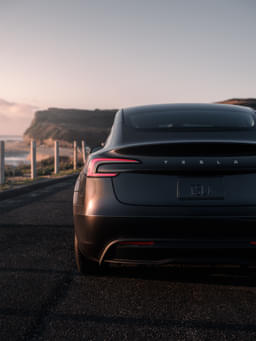 Tesla Model 3 Rear View