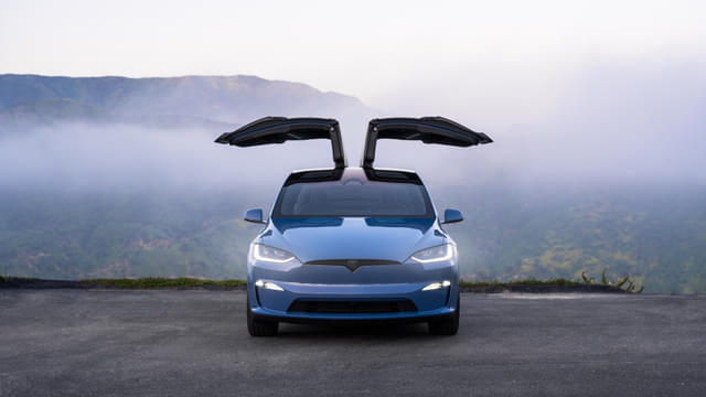 Tesla Model X Front View