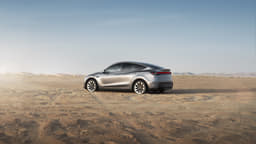Tesla Model Y Rear View Tesla Model Y Rear View