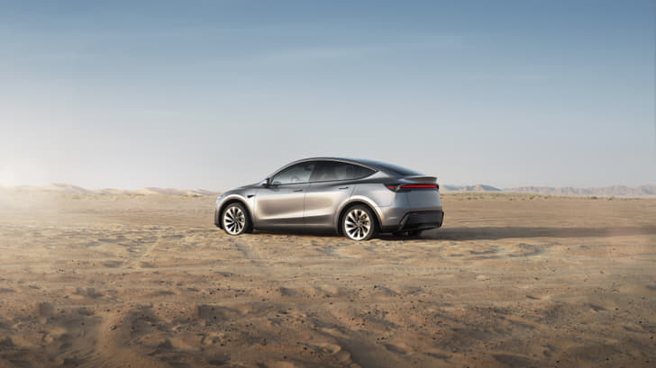 Tesla Model Y Rear View Tesla Model Y Rear View