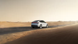 Tesla Model Y Rear View Tesla Model Y Rear View
