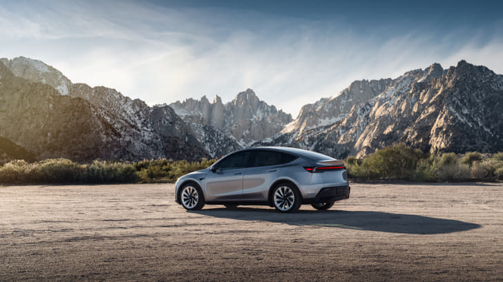 Tesla Model Y Rear View Tesla Model Y Rear View