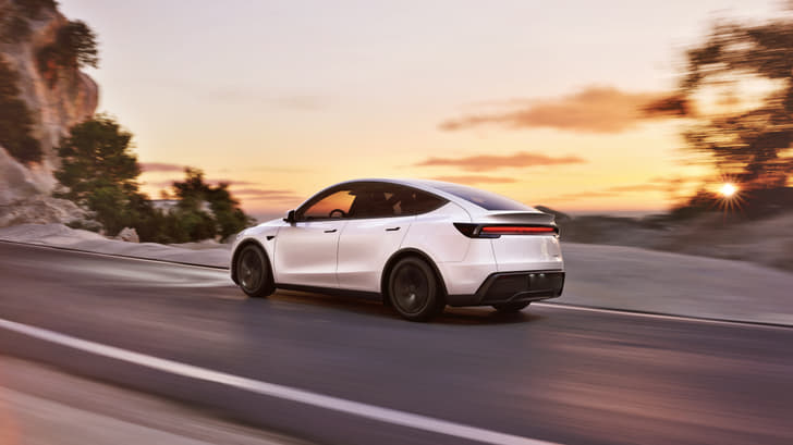 Tesla Model Y Rear View Tesla Model Y Rear View