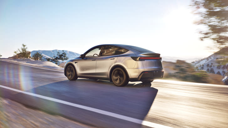 Tesla Model Y Rear View Tesla Model Y Rear View