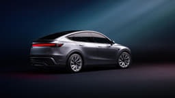 Tesla Model Y Rear View Tesla Model Y Rear View
